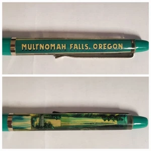 Vintage Floater Pen, Multnomah Falls Oregon, Waterfall, Floaty Pen - Picture 1 of 5