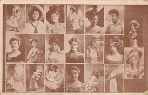 Vintage Postcard images of famous female actors? Singers?  - Picture 1 of 2