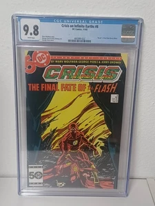 CRISIS ON INFINITE EARTHS #8 (DC Comics, 1985) CGC Graded 9.8 ~ White Pages - Picture 1 of 1