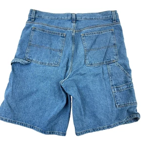 Vintage Y2K Faded Glory Shorts Men 34 Carpenter Jorts Baggy Skate Work Wear B53* - Picture 1 of 12