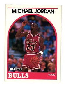 1989-90 Hoops #200 Michael Jordan Chicago Bulls - Picture 1 of 2