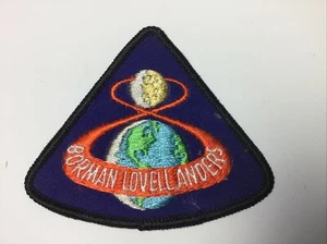 3” NASA APOLLO VIII (8) CREW PATCH Astronaut Outer Space Flight Spaceship Lunar - Picture 1 of 3