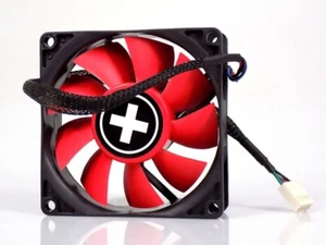 Xilence Performance C XPF80.R.PWM XF040 80mm Gehäuse-Lüfter Rot-Schwarz 4-Pin 1A - Bild 1 von 1
