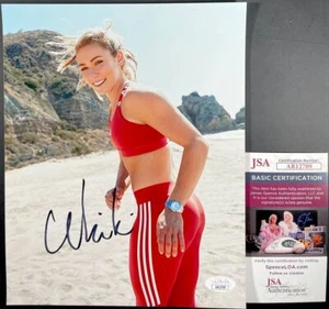 Mikaela Shiffrin Firmada 8x10 Foto F Autógrafo Medalla de Oro Olímpica Esquiador JSA Certificado de Autenticidad - Imagen 1 de 1
