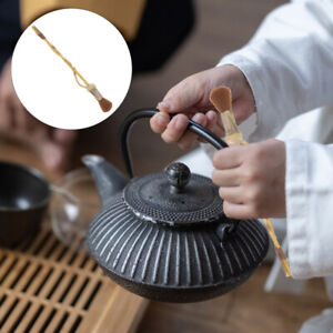  Küchengeräte Serviertablett Aus Holz Reinigungsbürste Teekannen-Reinigungsstift