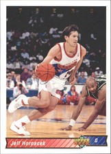 1992-93 Upper Deck International Italian Basketball Card #224 Jeff Hornacek