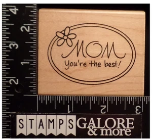 Estampillas de goma estampillas V157 MAMÁ ERES LA MEJOR PALABRA DESEOS #T38 - Imagen 1 de 2