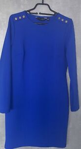 Kleid Dorothy Perkins Gr. 40 royal blau neuwertig Made in UK