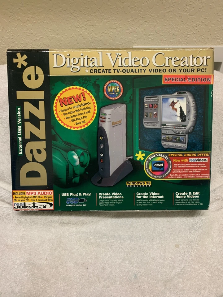 Dazzle Digital Video Creator Editor External USB Version - Image 1 of 1
