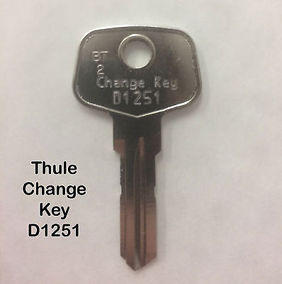 Thule Universal Change Key D1251 For Removing & Refitting Thule Lock Cores • 2.35£