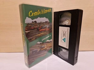 Crash Mania Volume 2 - Motorsport Crashes - PAL VHS Video Tape (H160) - Picture 1 of 2