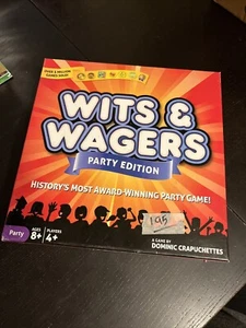 Neu Deluxe Edition Wits & Wagers preisgekröntes Partyspiel * neu versiegelt gg - Bild 1 von 1