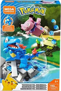 Pokemon: Totodile vs. Snubbull Mega Construx - Foto 1 di 1
