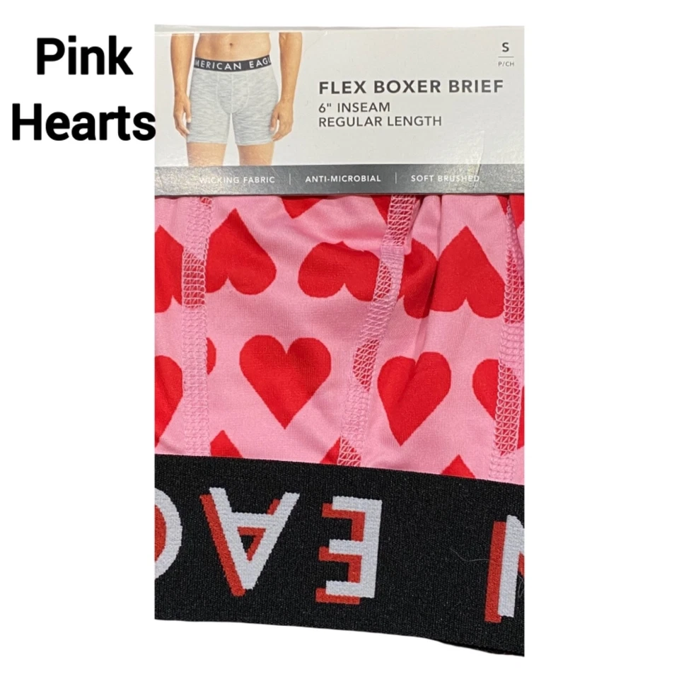 Новый с Ярлыками AMERICAN EAGLE Flex боксера краткое белье 6» внутренний шов Sz XS-S-M-L-XL #23 - Изображение 1 из 1