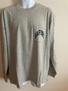HERREN GAP LANGARM, RUNDHALSAUSSCHNITT LOGO. POCKET T-SHIRTS GR XL NEU MIT ETIKETT - Bild 1 von 3