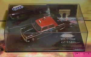 Druckguss Maßstab 1/43 Modellauto Stadttaxis der Welt G7 Paris Peugeot 404 - Bild 1 von 1