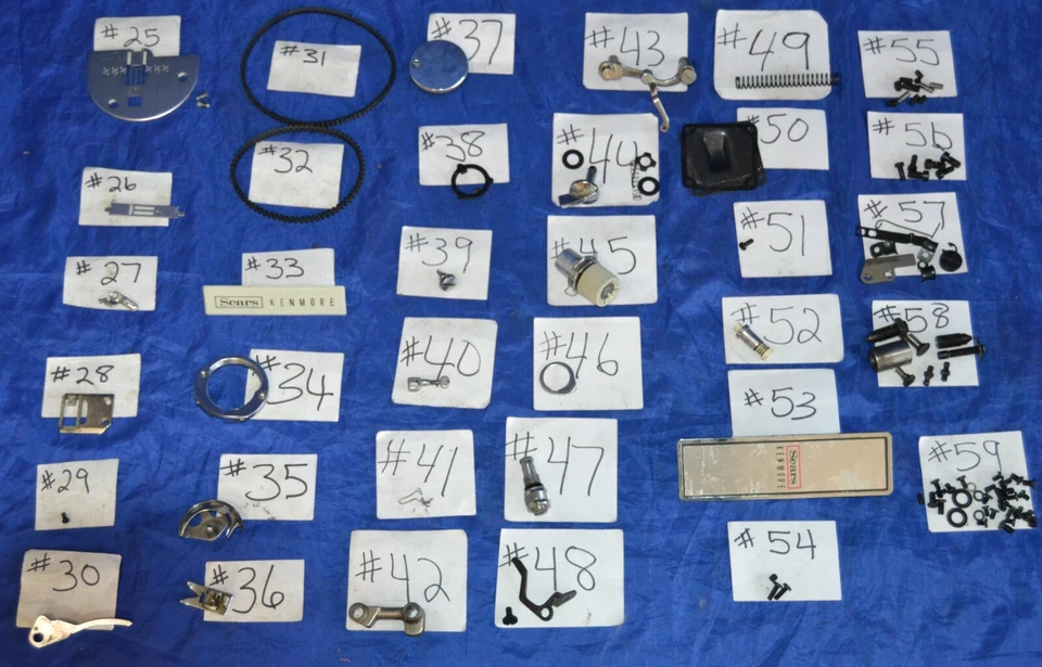 SEARS KENMORE 158.17530 SEWING MACHINE USED PARTS GOOD CONDITION PICK YOUR PARTS - Image 1 of 1