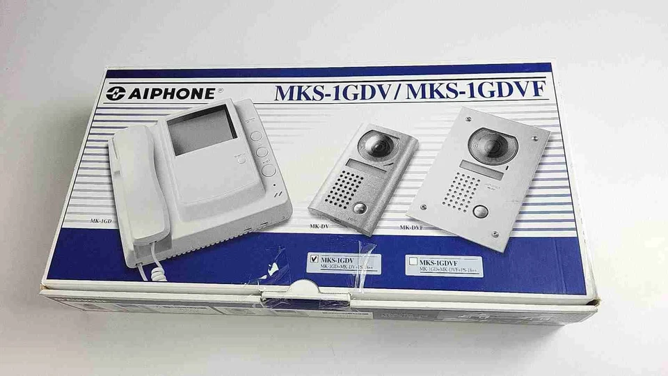 AIPHONE MKS-1GDV  Fixed Camera Door Sentry System Master And Remote - Image 1 of 4