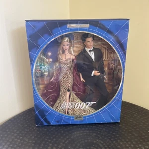 James Bond 007 Ken e Barbie Bambole Set Regalo 2002 Mattel B0150 NUOVO con scatola - Foto 1 di 6