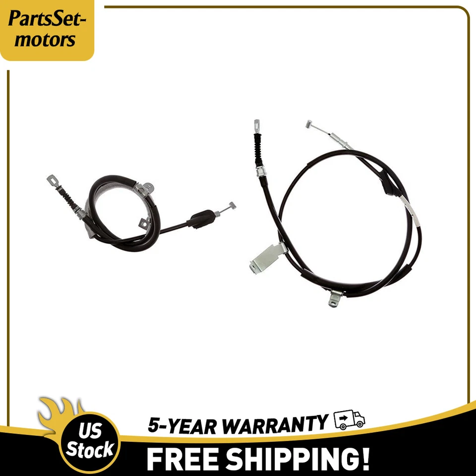 2X Rear Parking Brake Cable Raybestos For For Acura TSX 2004 2005 2006 2007 2008 - Image 1 of 2