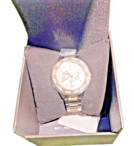 Citizen Eco-Drive Ladies Watch Two-Tone Stainless Steel with Crystal Accents #6 - Picture 1 of 4