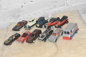 Vintage Lot of 10 Hot Wheels, Tomica, Matchbox 1970’s , 1980’s Bugatti Hot Bird! - Picture 1 of 6