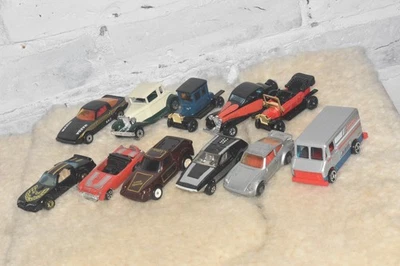 Vintage Lot of 10 Hot Wheels, Tomica, Matchbox 1970’s , 1980’s Bugatti Hot Bird! - Image 1 of 4
