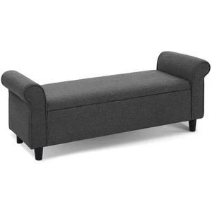 NEW Artiss Storage Ottoman Blanket Box Linen Large 126cm - Picture 1 of 7