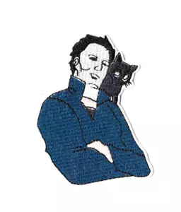 MICHAEL MYERS Iron on / Sew on Patch Embroidered Badge Motif Halloween PT718 - Picture 1 of 1