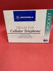 Vintage Motorola Pocket Cellular Telephone 34643AB Accessories & Video Guide - Afbeelding 1 van 12