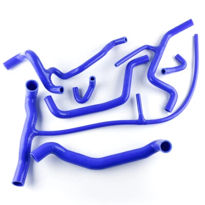 For 1994-1998 Volkswagen GOLF Mk3 Jetta Vento A3 VR6 Silicone Radiator Hose Blue - Image 1 of 4