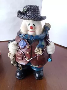 Schneemann Figur von World Bazaars 6 1/2 cm groß - Bild 1 von 11