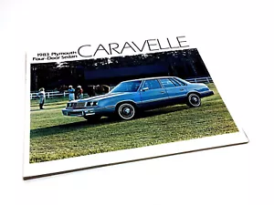 Folleto sedán de cuatro puertas Plymouth Caravelle 1983 - Imagen 1 de 1