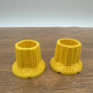 NOS Vintage Sram Grip Shift Monster Paw Covers SRT 800 X-Ray MTB Yellow NEW! - Picture 1 of 4