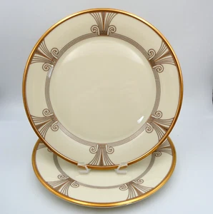 Juego de 2 platos de cena Lenox Eternal Deco 12 pulgadas descontinuados COMO ESTÁN - Imagen 1 de 11