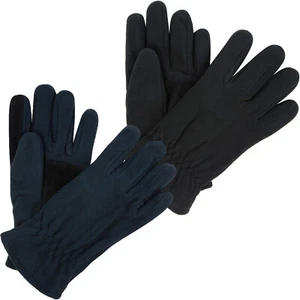 Guantes térmicos de microfibra de invierno para caminar al aire libre Regatta adultos y hombres - Imagen 1 de 5
