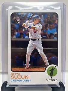 2022 Topps Heritage High Number Rookie Rc Seiya Suzuki #505 Chicago Cubs - Picture 1 of 2