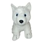 Wishpets White Artic Fox Plush Stuffed Animal #83154 Beanie Body 2016 10"