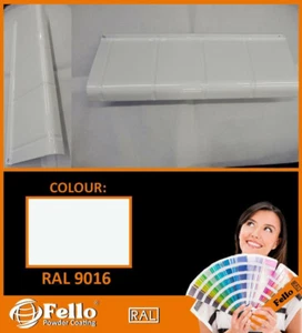 Powder Coating Powder Paint RAL 9016 matt White 5KG POLYSTER - Foto 1 di 1