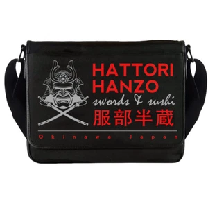 Kill Bill Hattori Hanzo Messenger Bag Samurai Sword Maker Retro Movie Kung Fu - Picture 1 of 1