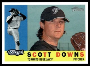 2009 Topps Heritage Scott Downs Toronto Blue Jays #679 - Picture 1 of 2