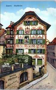 Stadtkeller Restaurant, Lucerne, Switzerland Postcard - Picture 1 of 2