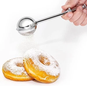 Stainless Steel Baker's Dusting Wand Set of 2 - Ideal for Sugar, Flour - Picture 1 of 7