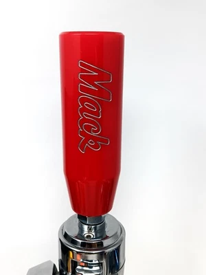 Perilla de cambio recta Red Mack semi camión pata de gato Foto 1 de 2