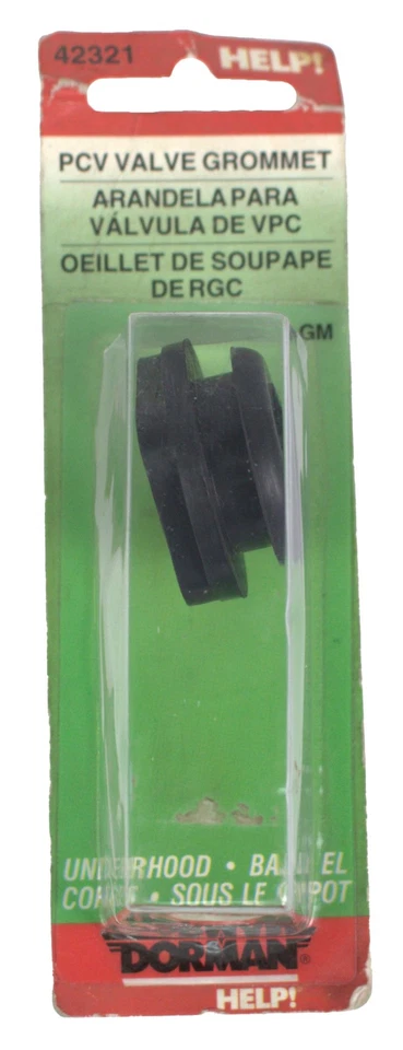 Dorman HELP! Push On PCV Valve Grommet Fit 1971-84 Chevrolet Corvette Part 42321 — 第 1/4 张图片