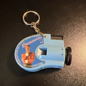 Vintage 1989 Fascinations Key-Chain Viewer Chippendales Muscle Men - BLUE, Works - Picture 1 of 5