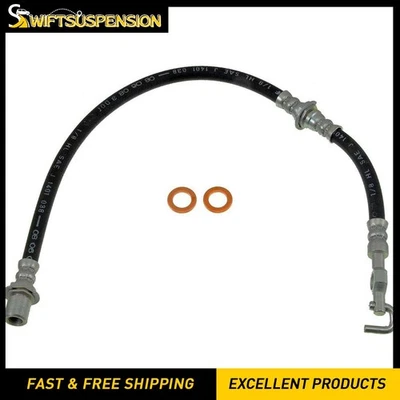 Manguera hidráulica de freno delantero derecho Dorman para 1985 1986 1987 1988 1989 Toyota MR2 Foto 1 de 3