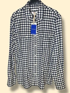 Jacob Cohën 100% Cotton  Lumberjack shirt with elbow patches  Après ski - Picture 1 of 11