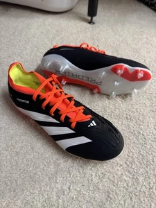 Adidas Predator PRO FG Soccer Cleats Men’s Size 7 US / Size 8 US Womens Black - Picture 1 of 12