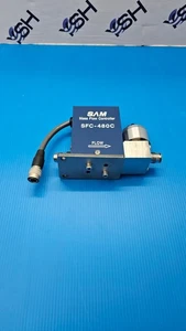 SAM MASS FLOW CONTROLLER SFC480C He 20CCM MO-4V4C2 - Picture 1 of 6